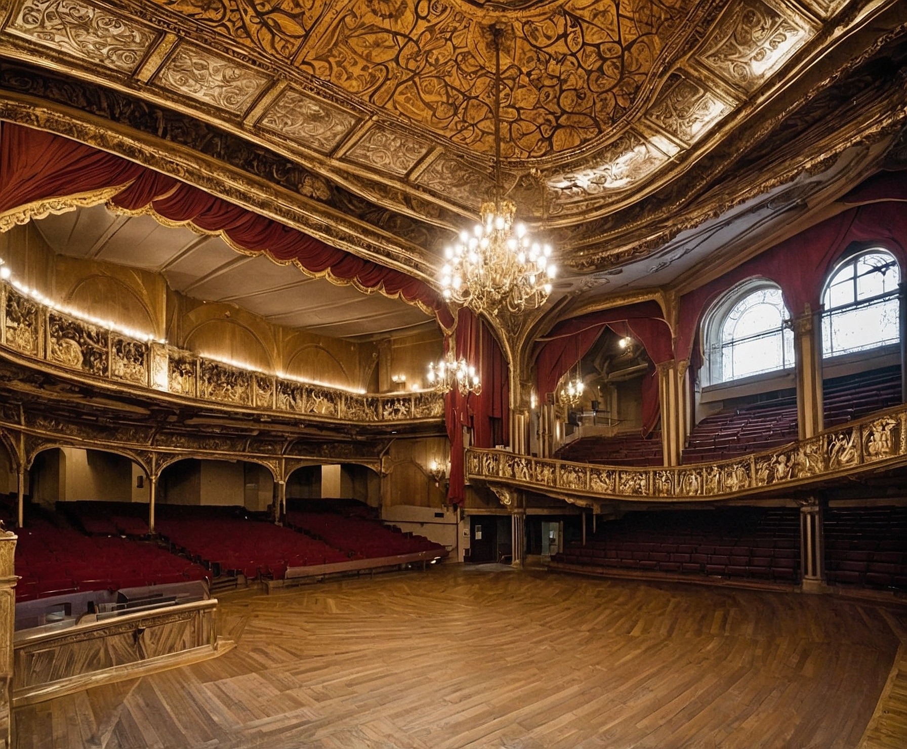 Espectáculo de ópera clásica en Barcelona.